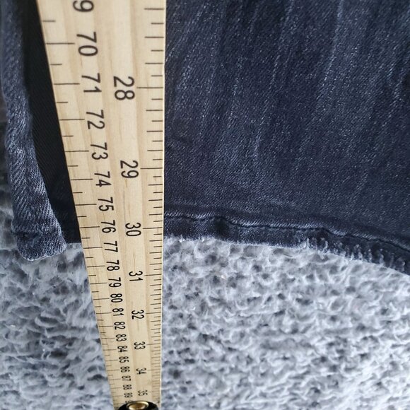 Buckle Black Jeans Womens Size 27 Black Bootcut Distressed Stretch Denim - Picture 8 of 12
